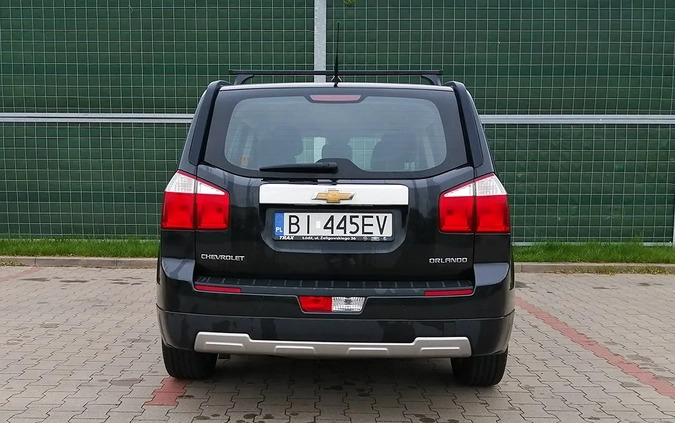 Chevrolet Orlando cena 31900 przebieg: 129700, rok produkcji 2012 z Białystok małe 67